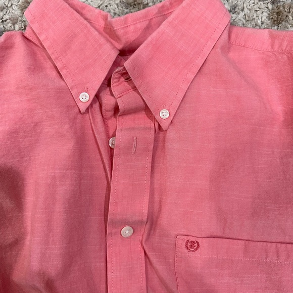 Men’s Izod Long Sleeve Button Down Dress Shirt - Picture 3 of 3